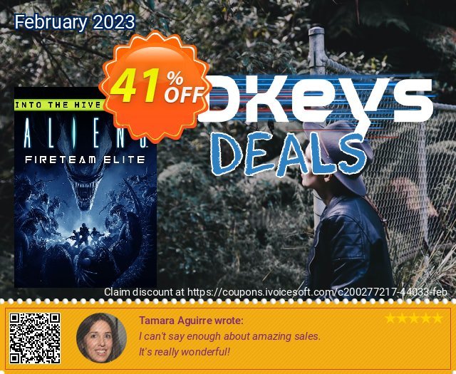 Aliens: Fireteam Elite - Into the Hive Edition PC discount 41% OFF, 2024 Resurrection Sunday offer. Aliens: Fireteam Elite - Into the Hive Edition PC Deal CDkeys
