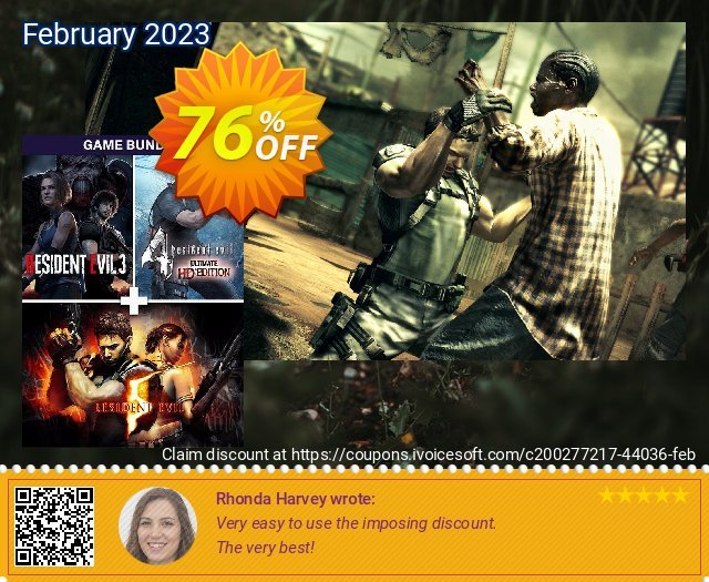 RESIDENT EVIL STEAM PC BUNDLE formidable Promotionsangebot Bildschirmfoto