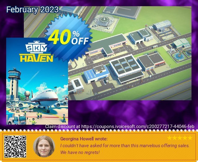 Sky Haven Tycoon - Airport Simulator PC discount 40% OFF, 2024 Mother Day offering sales. Sky Haven Tycoon - Airport Simulator PC Deal CDkeys