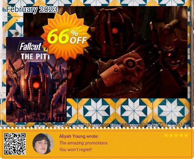 FALLOUT 76: THE PITT DELUXE PC discount 66% OFF, 2024 April Fools' Day deals. FALLOUT 76: THE PITT DELUXE PC Deal CDkeys