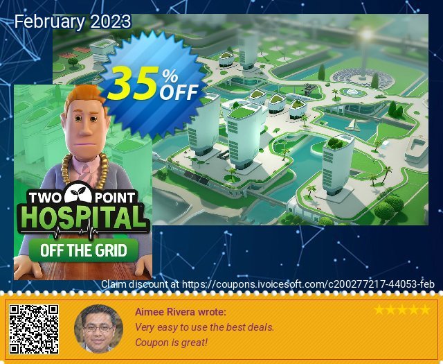 Two Point Hospital: Off the Grid PC 特別 プロモーション スクリーンショット