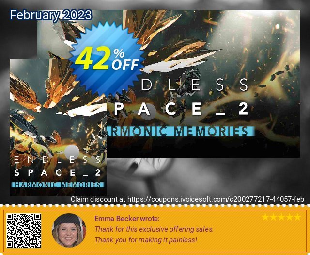 Endless Space 2 - Harmonic Memories PC - DLC 令人敬畏的 产品销售 软件截图