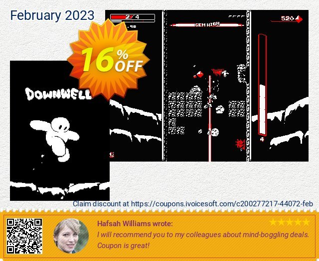 Downwell PC discount 16% OFF, 2024 World Press Freedom Day offering discount. Downwell PC Deal CDkeys