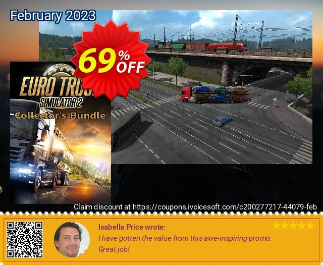 Euro Truck Simulator 2 Collector&#039;s Bundle PC marvelous kupon Screenshot