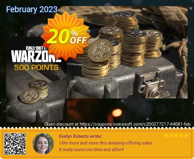 500 Call of Duty: Warzone Points Xbox (WW) discount 20% OFF, 2024 Mother Day offering sales. 500 Call of Duty: Warzone Points Xbox (WW) Deal CDkeys