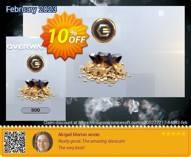 Overwatch 2 - 500 Overwatch Coins Xbox (WW) atemberaubend Verkaufsförderung Bildschirmfoto