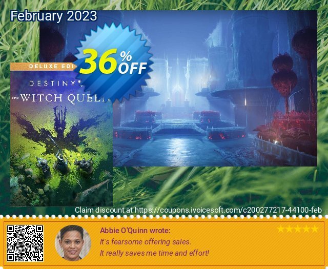 Destiny 2: The Witch Queen Deluxe Edition Xbox (US) toll Rabatt Bildschirmfoto