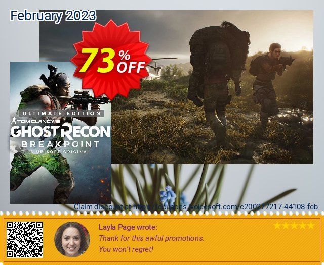 Tom Clancy&#039;s Ghost Recon Breakpoint Ultimate Edition Xbox One & Xbox Series X|S (US) spitze Ausverkauf Bildschirmfoto