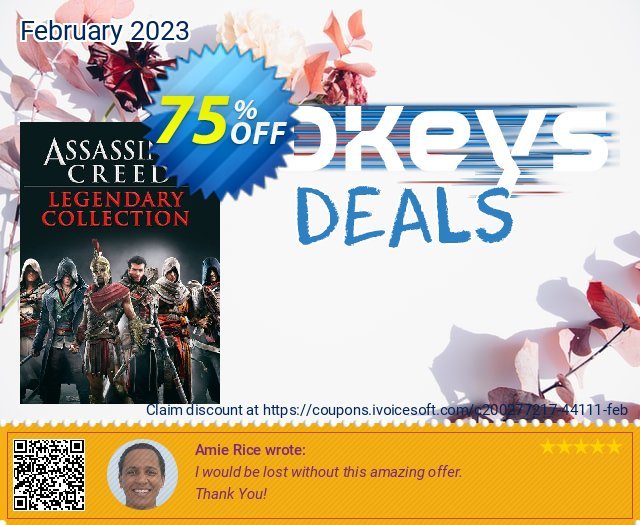 Assassin's Creed Legendary Collection Xbox (US) discount 75% OFF, 2024 Mother Day offering sales. Assassin&#039;s Creed Legendary Collection Xbox (US) Deal CDkeys