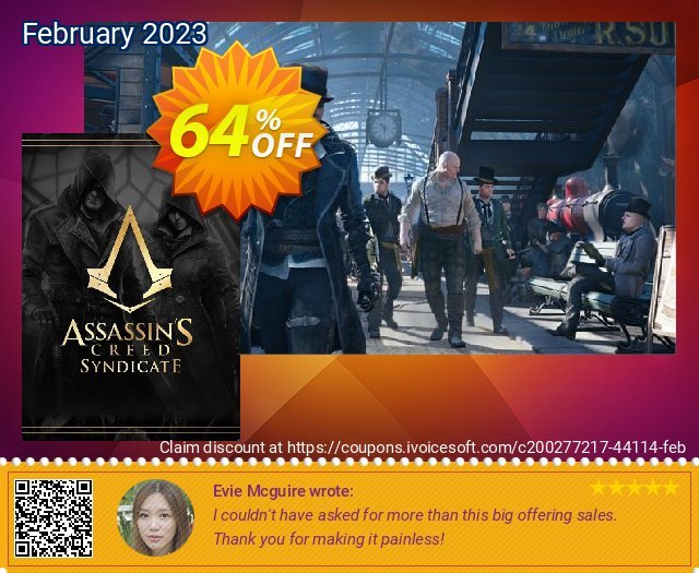 Assassin&#039;s Creed Syndicate Xbox (US) 口が開きっ放し アド スクリーンショット