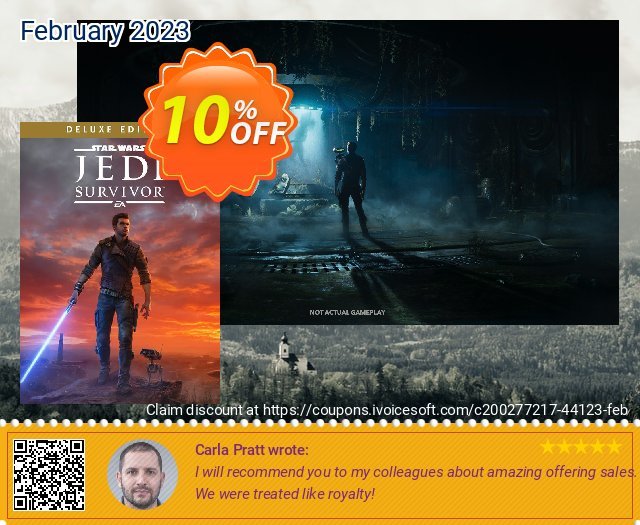 STAR WARS Jedi: Survivor Deluxe Edition Xbox Series X|S (WW) 驚き カンパ スクリーンショット
