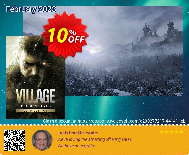 Resident Evil: Village Gold Edition Xbox (US) discount 10% OFF, 2024 Working Day offering sales. Resident Evil: Village Gold Edition Xbox (US) Deal CDkeys