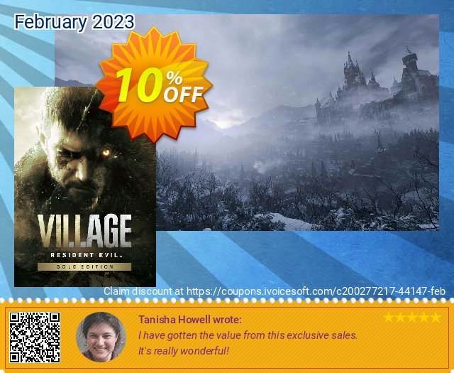 Resident Evil: Village Gold Edition Xbox (WW) ausschließenden Preisreduzierung Bildschirmfoto