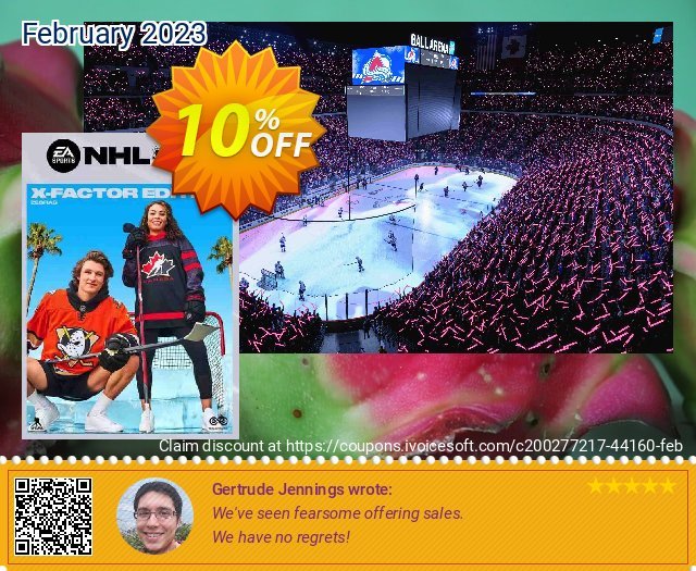 NHL 23 X-Factor Edition Xbox One & Xbox Series X|S (WW) discount 10% OFF, 2024 Labour Day offering sales. NHL 23 X-Factor Edition Xbox One & Xbox Series X|S (WW) Deal CDkeys