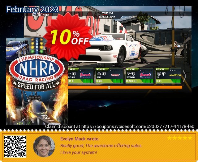 NHRA Championship Drag Racing: Speed For All Xbox One & Xbox Series X|S (US) 壮丽的 产品交易 软件截图