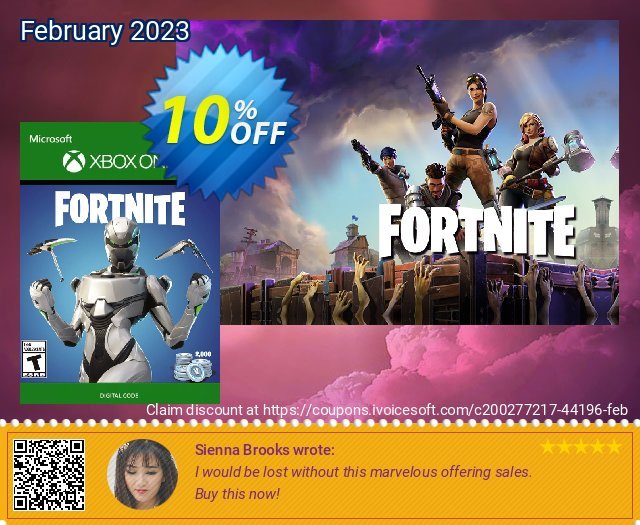 Fortnite Eon Cosmetic Set + 2000 V-Bucks Xbox One discount 10% OFF, 2024 April Fools' Day offering sales. Fortnite Eon Cosmetic Set + 2000 V-Bucks Xbox One Deal CDkeys