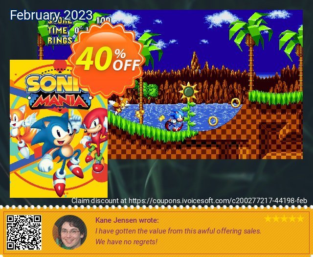 Sonic Mania Xbox (US) umwerfende Preisnachlass Bildschirmfoto