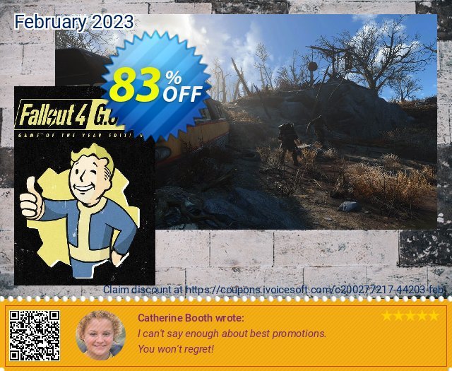 Fallout 4: Game of the Year Edition Xbox (US) 大きい クーポン スクリーンショット