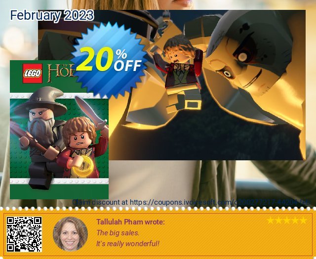 LEGO The Hobbit Xbox (US) klasse Preisnachlässe Bildschirmfoto