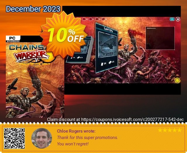 Chainsaw Warrior Lords of the Night PC 优秀的 优惠券 软件截图