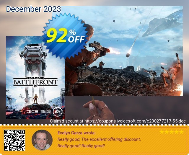 Star Wars: Battlefront PC discount 94% OFF, 2022 Mother's Day offering sales. Star Wars: Battlefront PC Deal