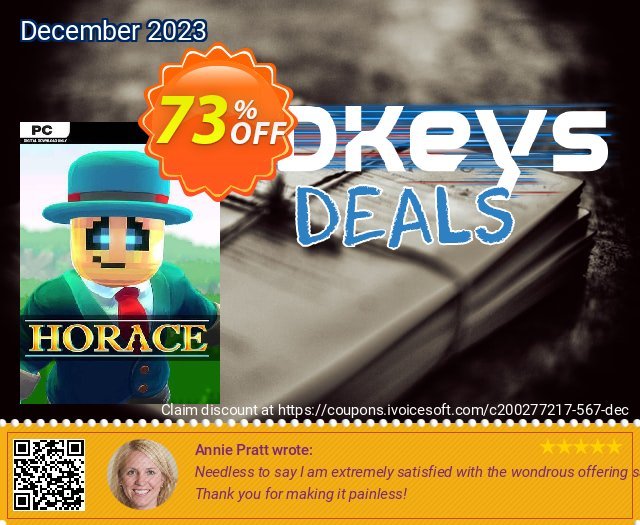 Horace PC mengagetkan penawaran promosi Screenshot