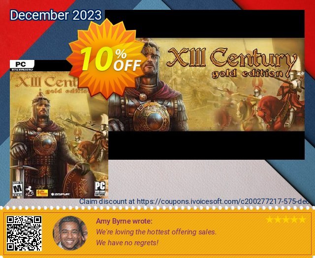 XIII Century – Gold Edition PC discount 10% OFF, 2024 World Heritage Day offering sales. XIII Century – Gold Edition PC Deal