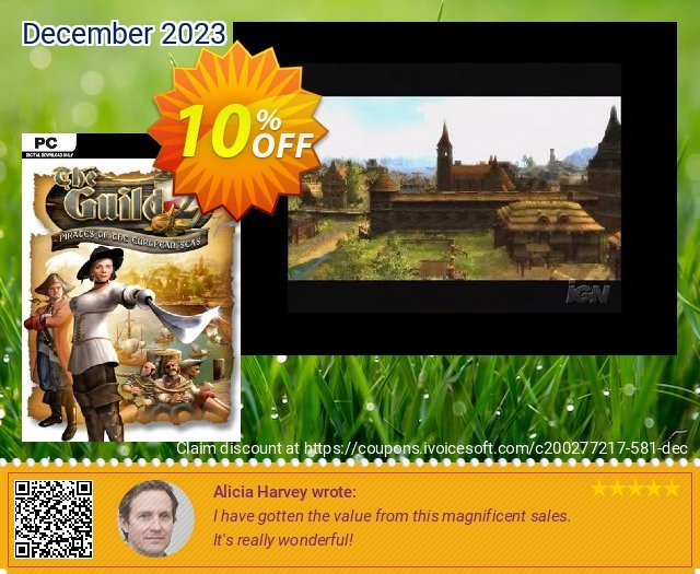 The Guild II Pirates of the European Seas PC 大的 促销 软件截图