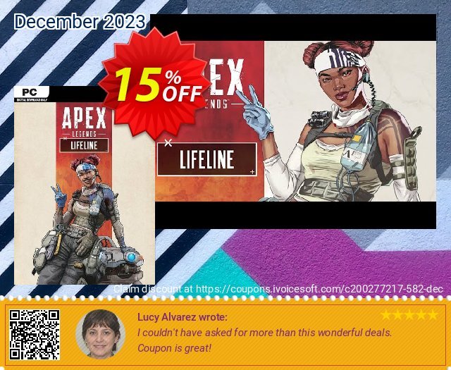Apex Legends - Lifeline Edition PC discount 15% OFF, 2024 Easter Day offering sales. Apex Legends - Lifeline Edition PC Deal