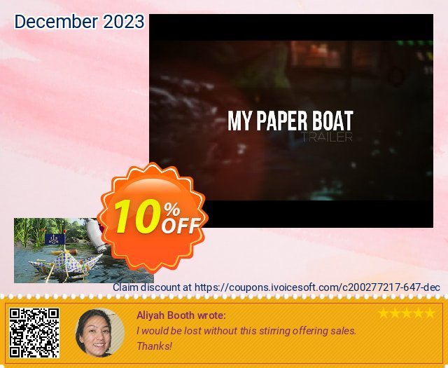 My Paper Boat PC 惊人的 促销 软件截图