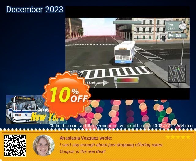 New York Bus Simulator PC 令人震惊的 产品销售 软件截图
