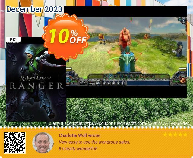 Elven Legacy Ranger PC discount 10% OFF, 2024 Easter Day offering sales. Elven Legacy Ranger PC Deal