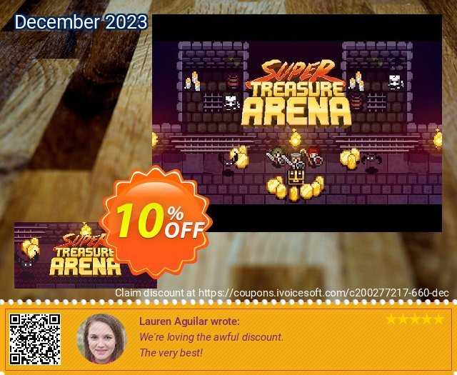 Super Treasure Arena PC aufregenden Förderung Bildschirmfoto