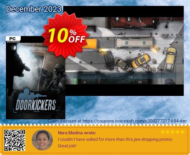 Door Kickers PC discount 10% OFF, 2022 World UFO Day discount. Door Kickers PC Deal