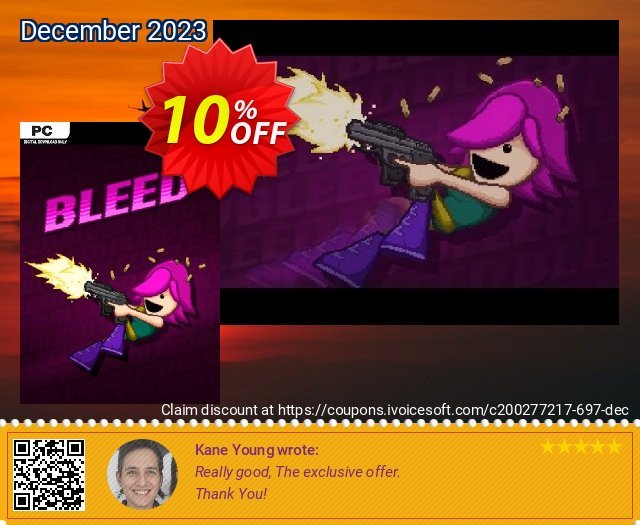 Bleed PC genial Sale Aktionen Bildschirmfoto