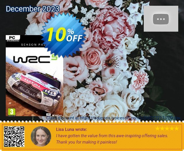 WRC 5 Season Pass PC discount 10% OFF, 2024 World Heritage Day offering sales. WRC 5 Season Pass PC Deal