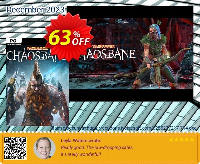 Warhammer Chaosbane PC + DLC wundervoll Rabatt Bildschirmfoto