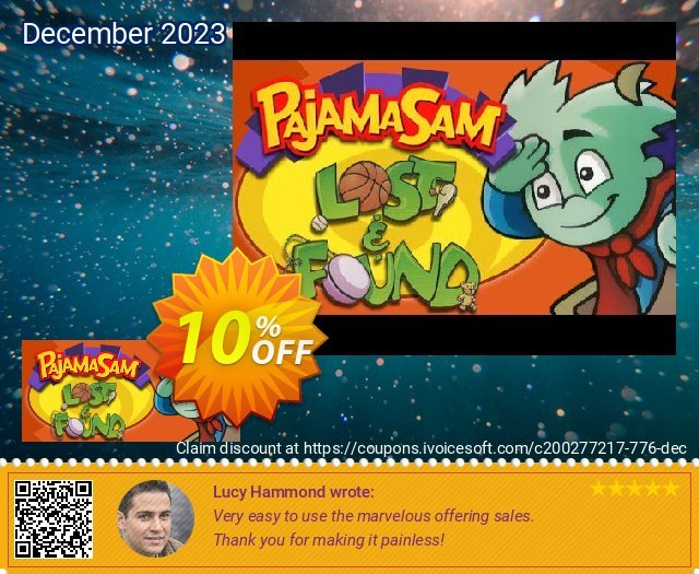 Pajama Sam's Lost & Found PC verblüffend Ausverkauf Bildschirmfoto