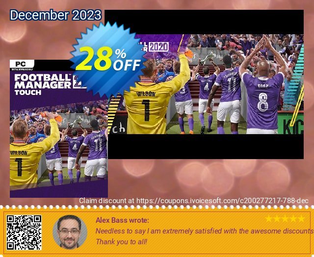 Football Manager 2020 Touch PC (EU) discount 28% OFF, 2024 Int' Nurses Day offering sales. Football Manager 2024 Touch PC (EU) Deal