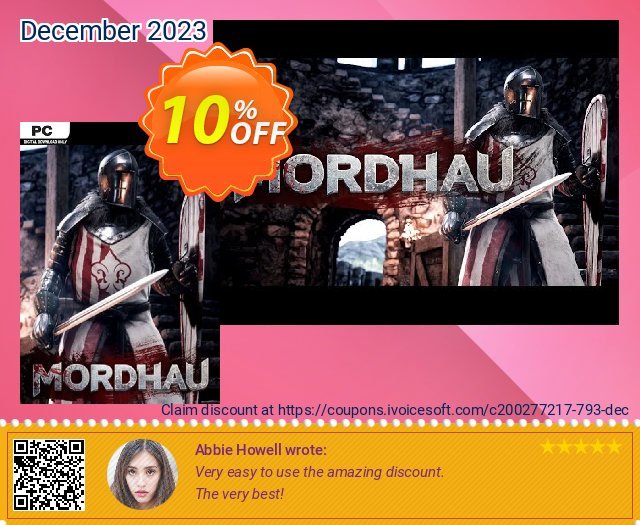 MORDHAU PC discount 10% OFF, 2024 Resurrection Sunday offering sales. MORDHAU PC Deal