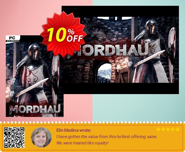 MORDHAU PC discount 10% OFF, 2024 Resurrection Sunday offering sales. MORDHAU PC Deal