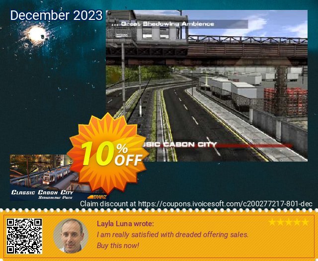 Trainz Classic Cabon City PC teristimewa promo Screenshot
