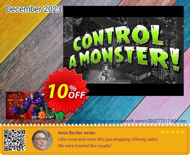 KaijuAGoGo PC atemberaubend Promotionsangebot Bildschirmfoto