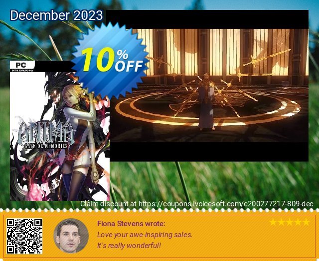 Anima Gate of Memories PC 令人难以置信的 产品销售 软件截图