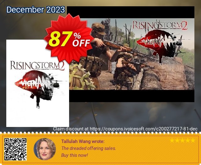 Rising Storm 2: Vietnam PC discount 87% OFF, 2024 April Fools' Day discount. Rising Storm 2: Vietnam PC Deal