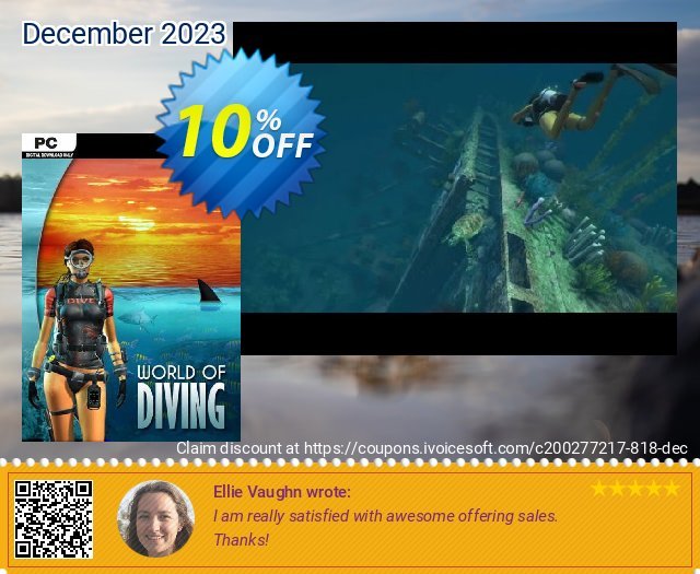 World of Diving PC discount 10% OFF, 2024 Resurrection Sunday deals. World of Diving PC Deal