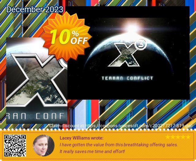 X3 Terran Conflict PC discount 10% OFF, 2024 World Backup Day deals. X3 Terran Conflict PC Deal