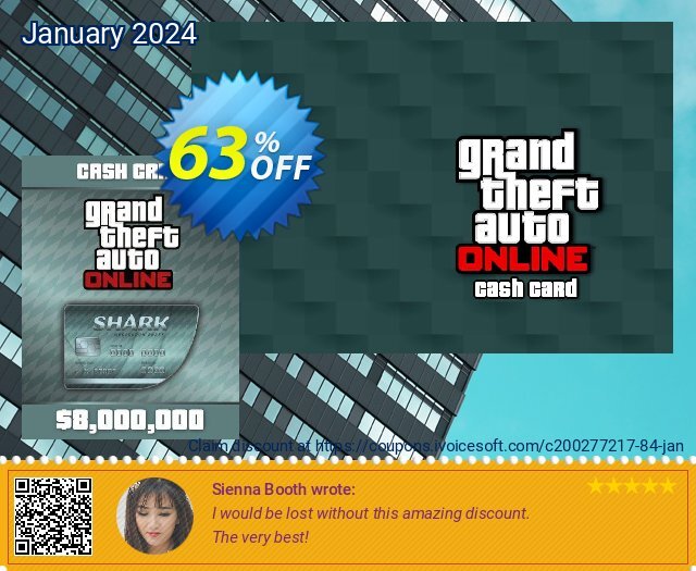 Grand Theft Auto Online (GTA V 5): Megalodon Shark Cash Card PC  훌륭하   가격을 제시하다  스크린 샷