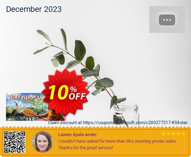 Teddy Floppy Ear Kayaking PC exklusiv Promotionsangebot Bildschirmfoto