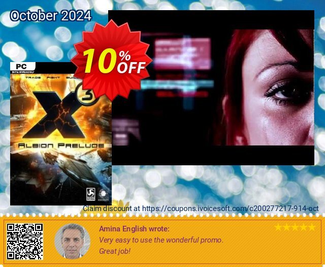 X3 Albion Prelude PC discount 10% OFF, 2024 World Backup Day deals. X3 Albion Prelude PC Deal